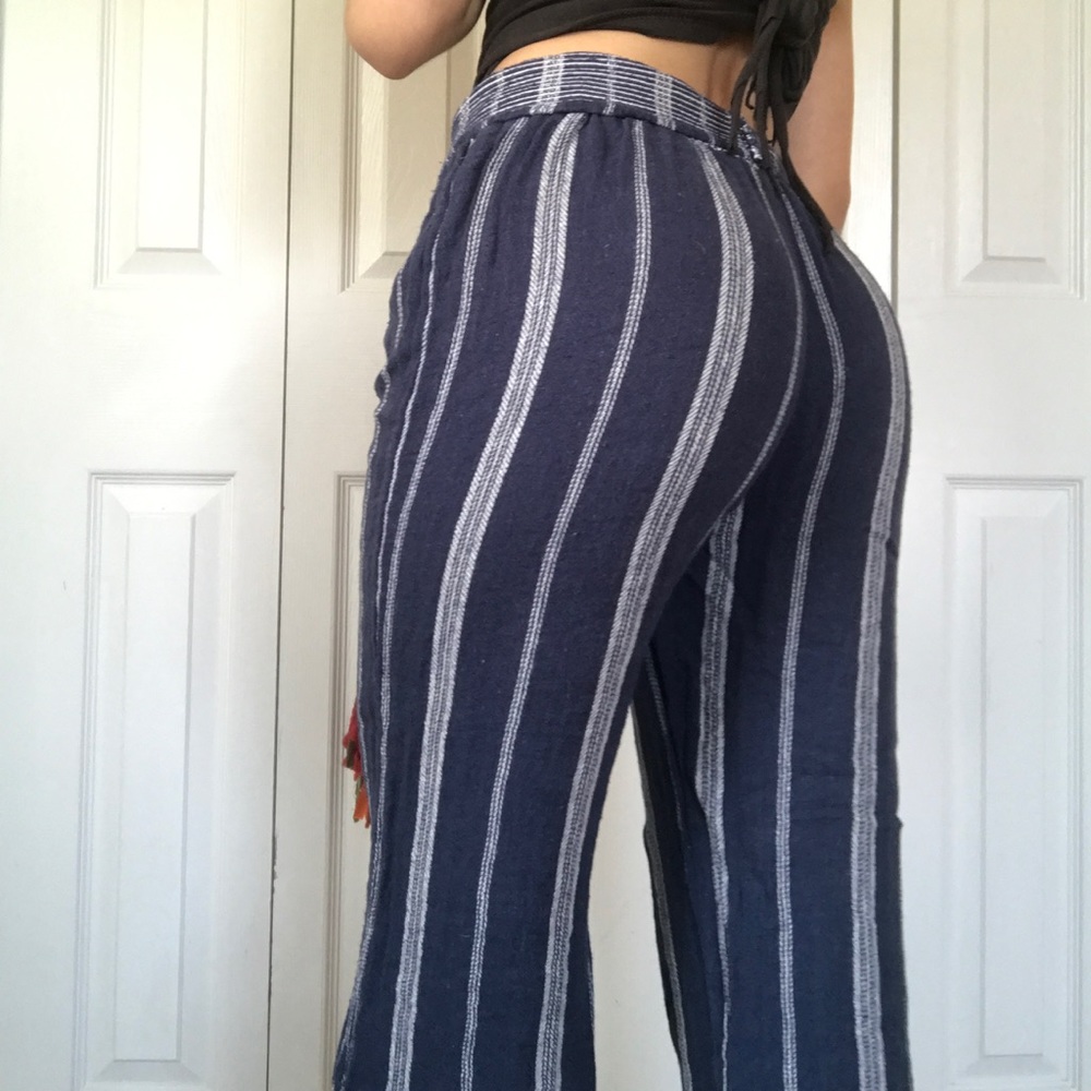 Striped Relaxed Bottoms